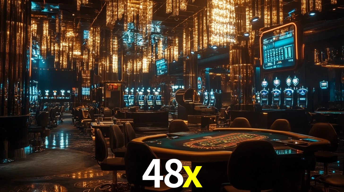 Sinta a adrenalina dos jogos de cassino com 48x